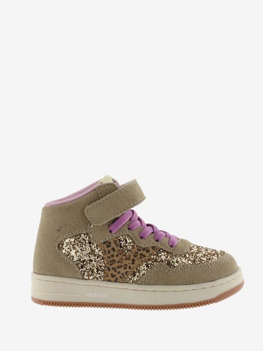 Victoria® Dames Sneakers - Beige - Suéde - Maat 32