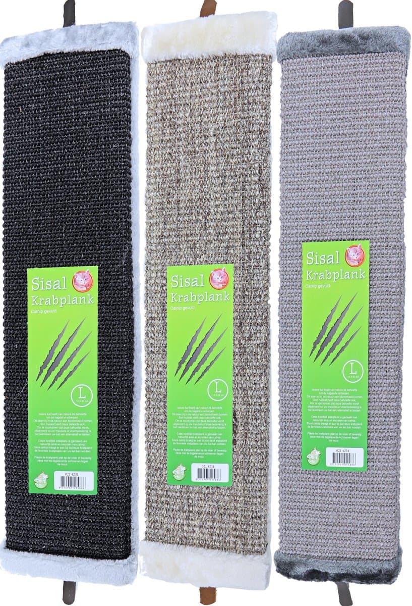 Boon Krabplank Sisal Pluche+Catn.Larg.14X63Cm