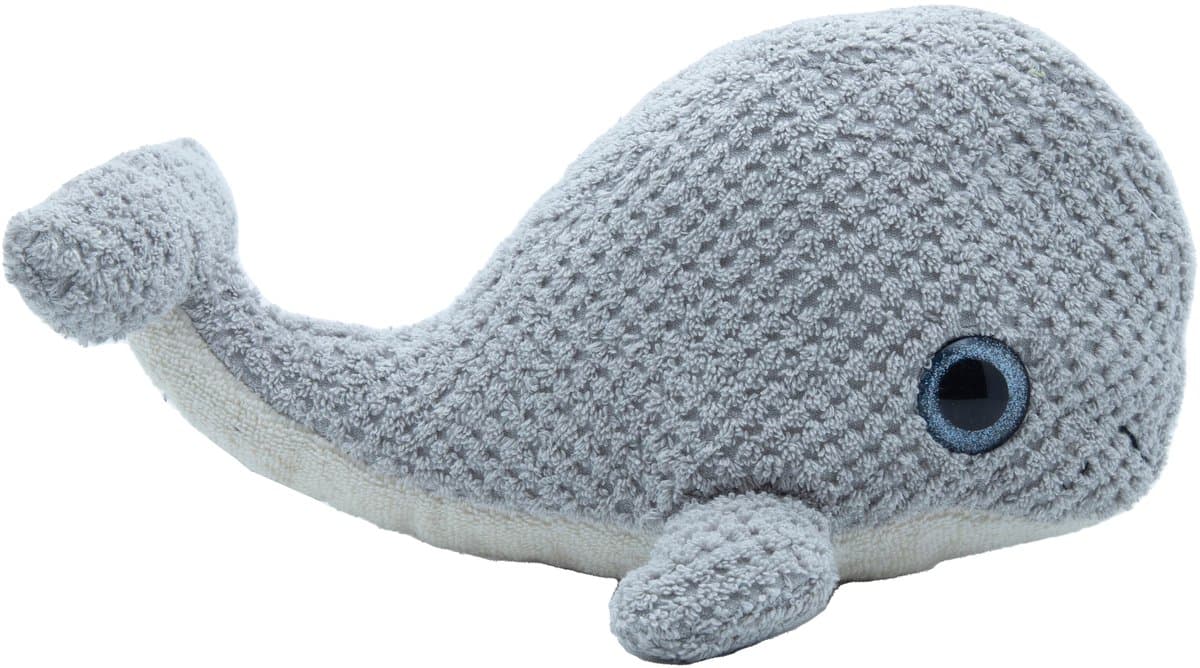 Cute since 1999 - Katoenen Knuffel Walvis - Liggende Walvis Speelgoed- Baby Knuffel - 29cm