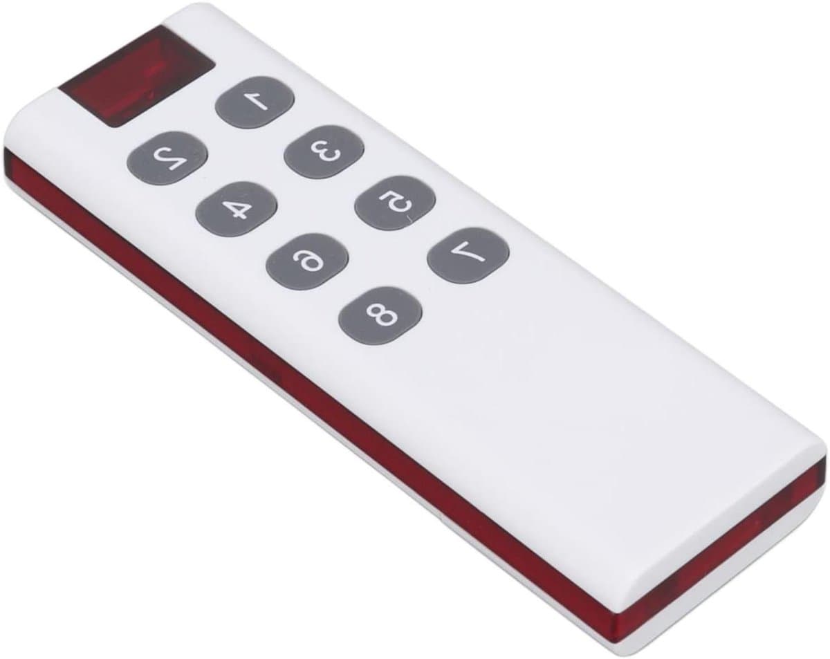 Draadloze Digitale Afstandsbediening Universele Leercodecontroller voor Straatpoorten (433Mhz, 8 toetsen)