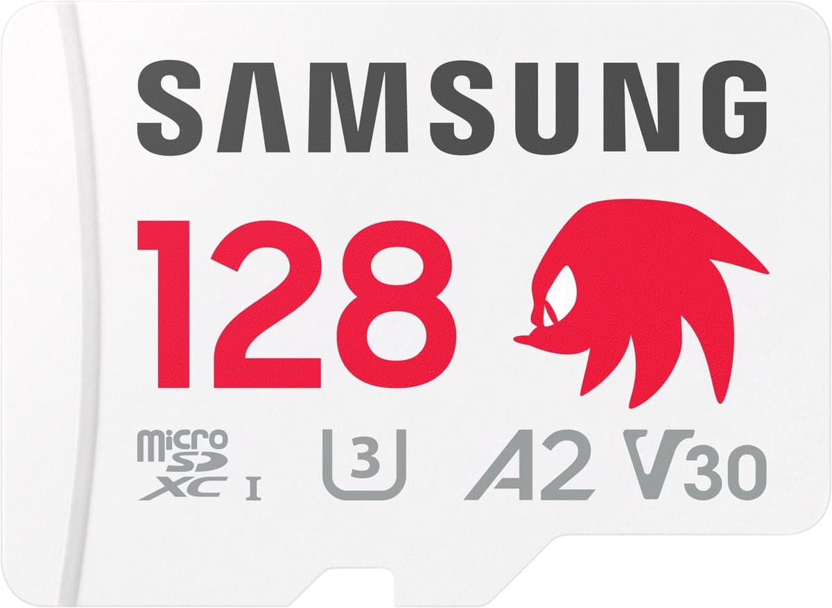 Samsung MicroSDXC PRO Plus 128GB Sonic the Hedgehog