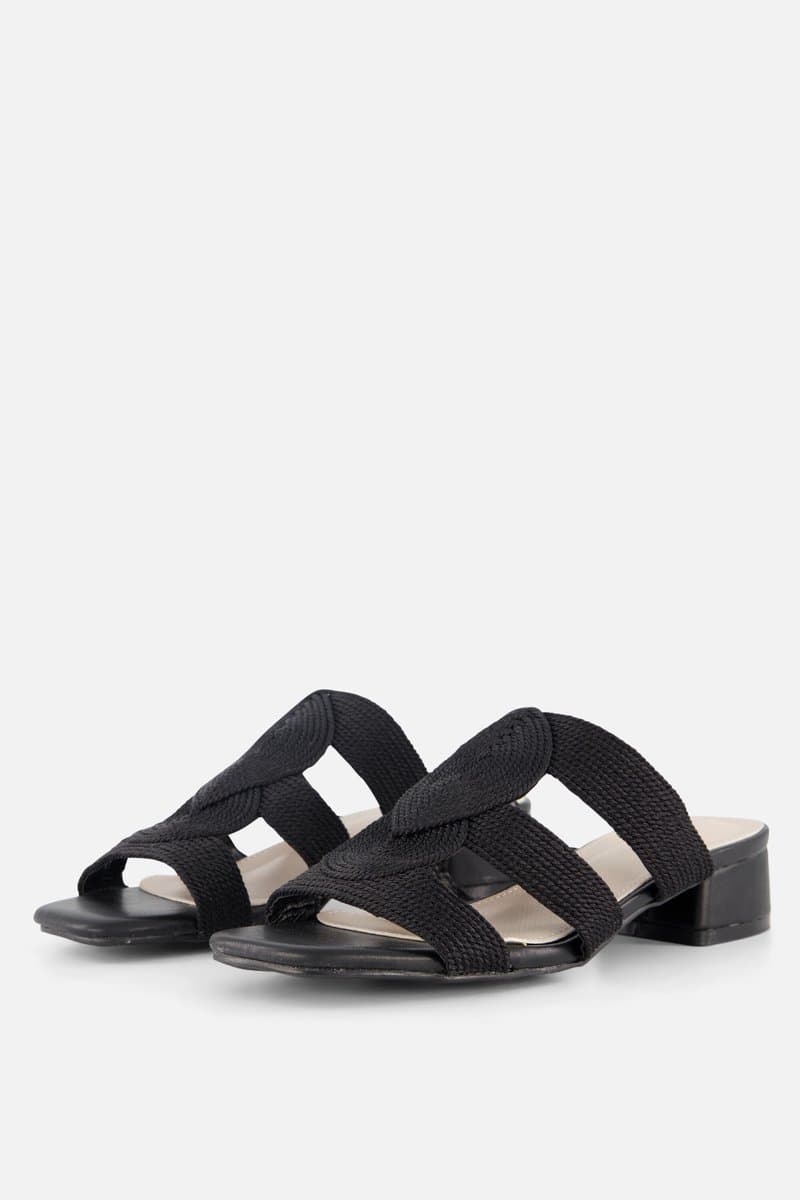 Cellini Slippers zwart Synthetisch - Maat 40