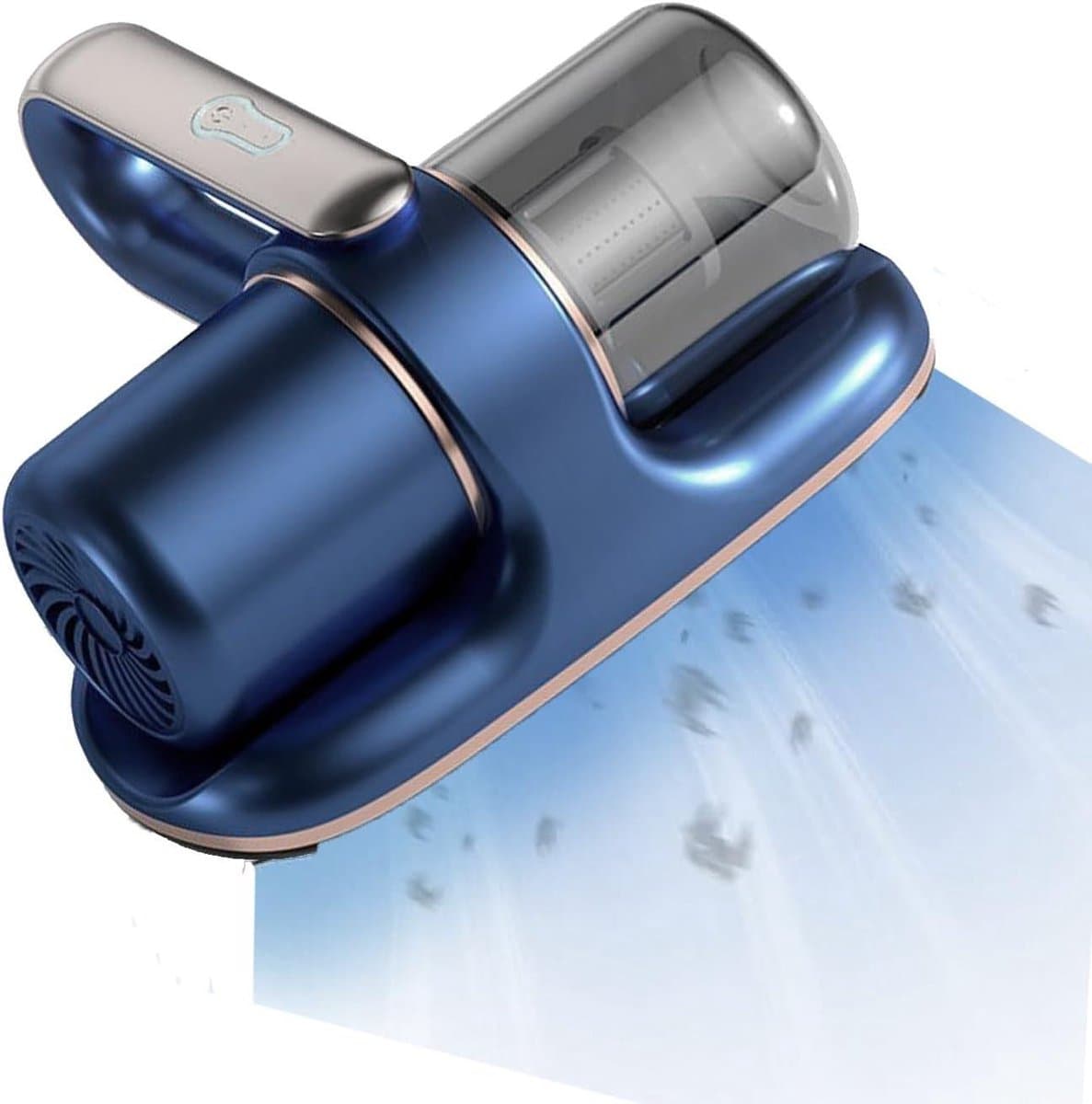 Handstofzuiger voor matrassen - 13 kPa afzuiging - matrasreiniger met uv-licht - handstofzuiger met HEPA-filter - vernietigt 99.99% van alle mijten - voor bedden, kussens, banken en tapijten.