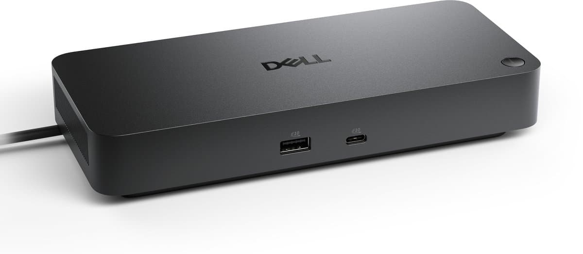 DELL WD25 bedraad USB 3.2 Gen 2 (3.1 Gen 2) Type-C zwart