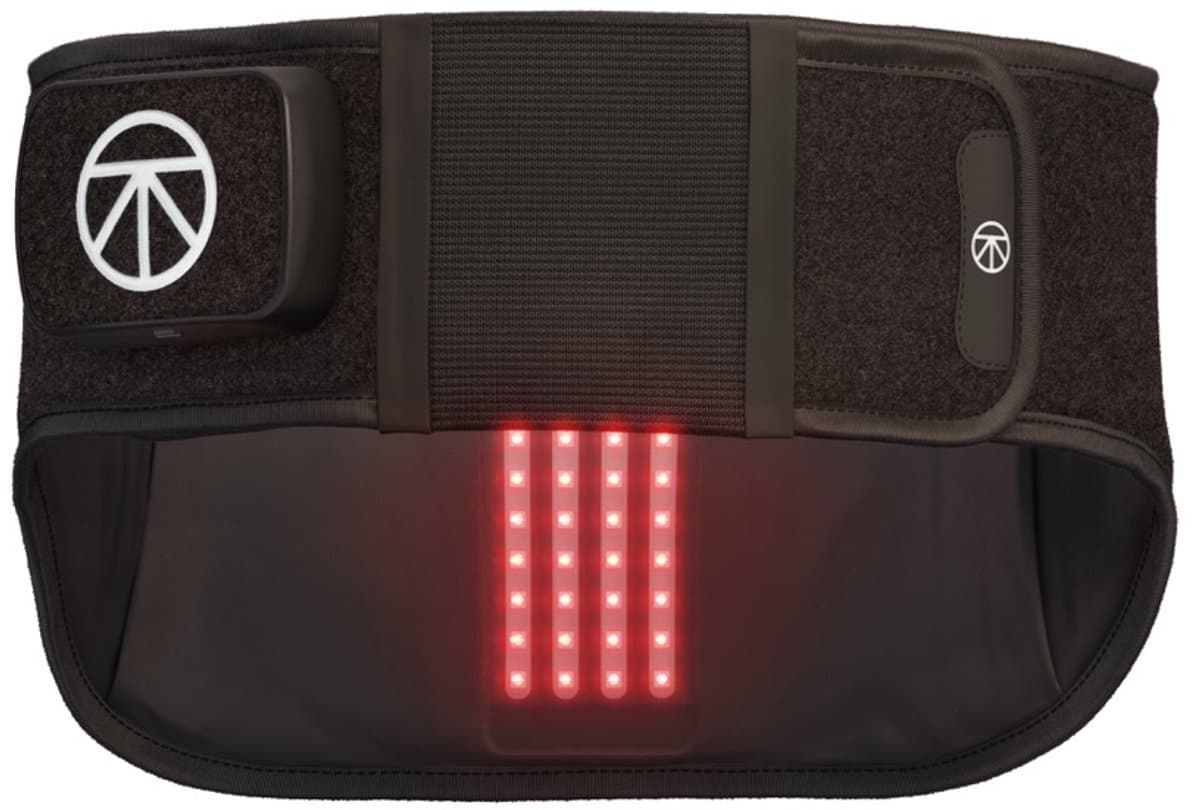 Therabody ThermBack LED – 4-in-1 Rugband met Warmte, Infrarood, Vibratie & LED-licht – Verlicht Lage Rugpijn & Spierspanning