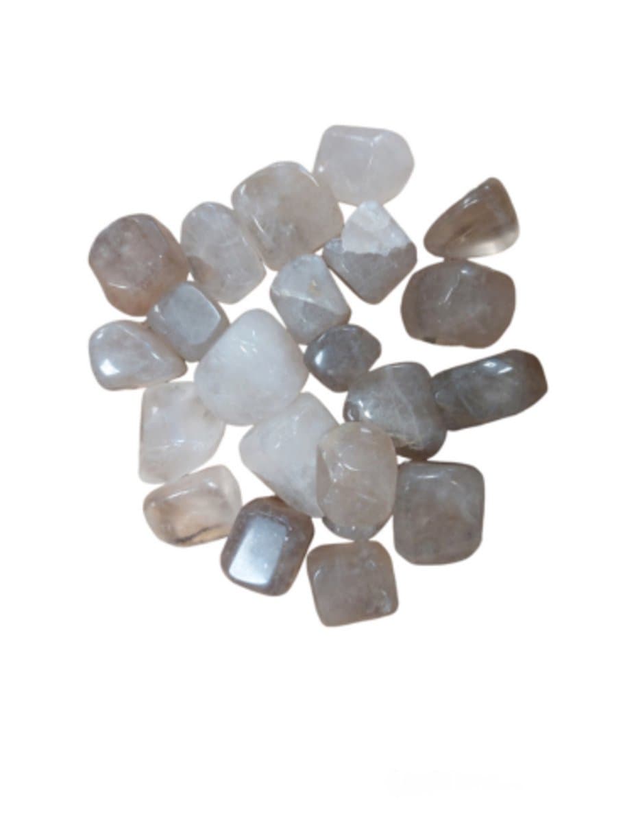 Rookkwarts trommelstenen 250 gr. (mt3)