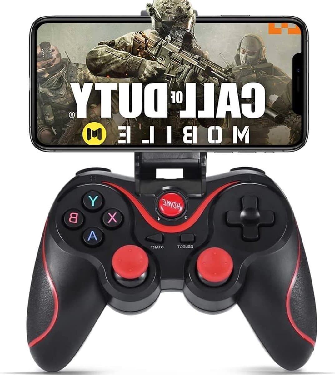 Android Controller Bluetooth Draadloze Key Mapping Gamepad Joystick - Compatibel met Samsung Galaxy Nokia OPPO - Megadream