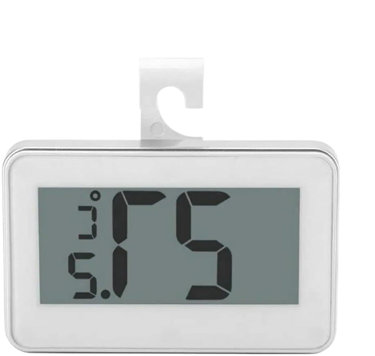 Digitale Koelkast Thermometer - Vriezer Temperatuur Meter - Optimale Opslag - Waterdicht Ontwerp - 7 x 5 x 2 cm