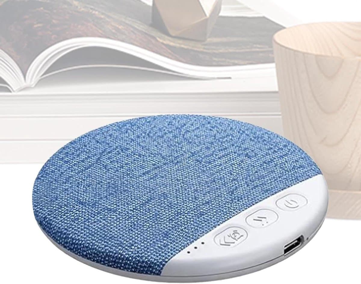 Kussen Speaker - Slaap Audio - Ontspannen Luisteren - Auto Off Timer - 9.6 x 1.1 cm - Zwart