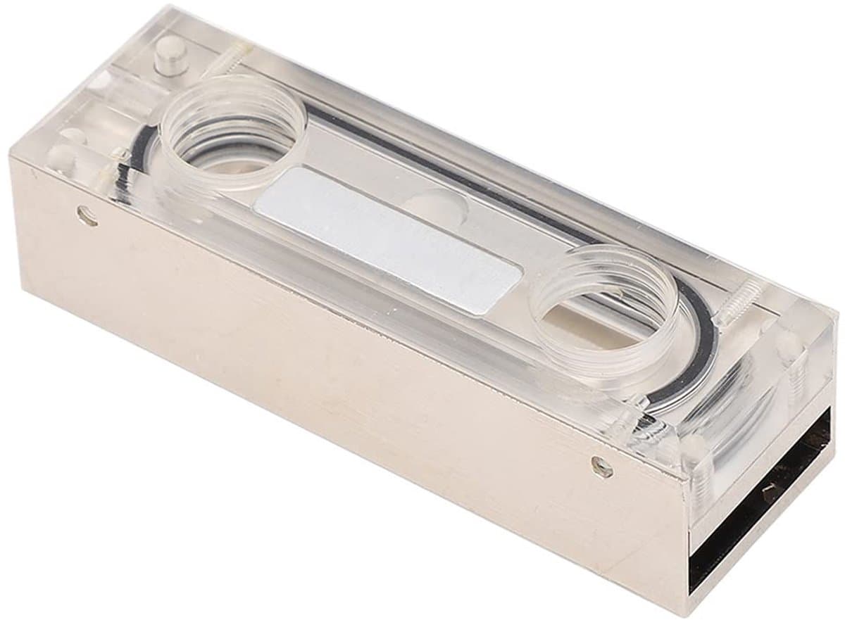 OmGoods - Dailygoody - M.2 SSD Waterblok - PC-koeling - Hoogwaardige materialen - 2280 formaat - Afdichtingsmethode - Voor gamers en PC-bouwers - Koperen blokko...