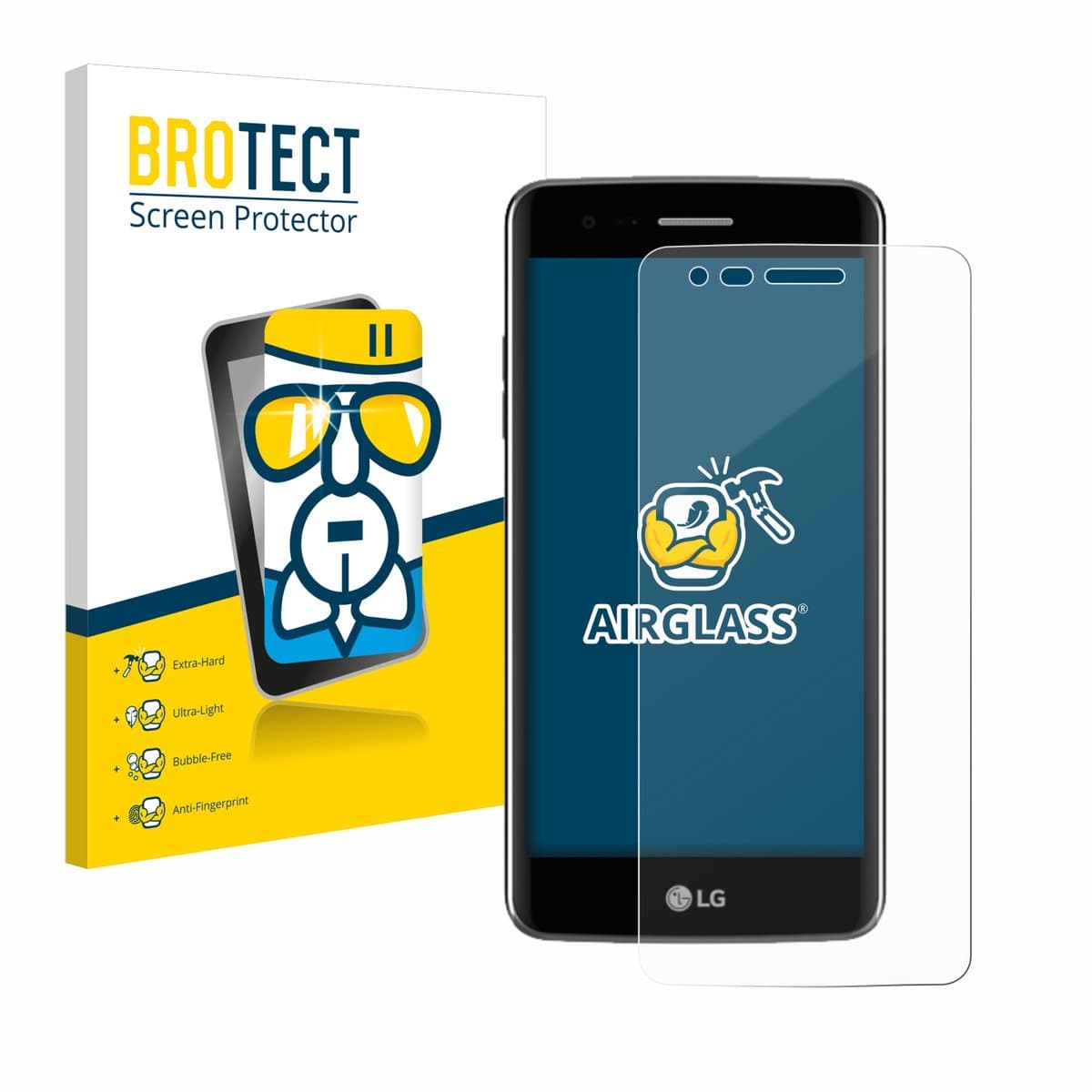 Screenprotector voor LG K8 2017 Beschermglas transparant