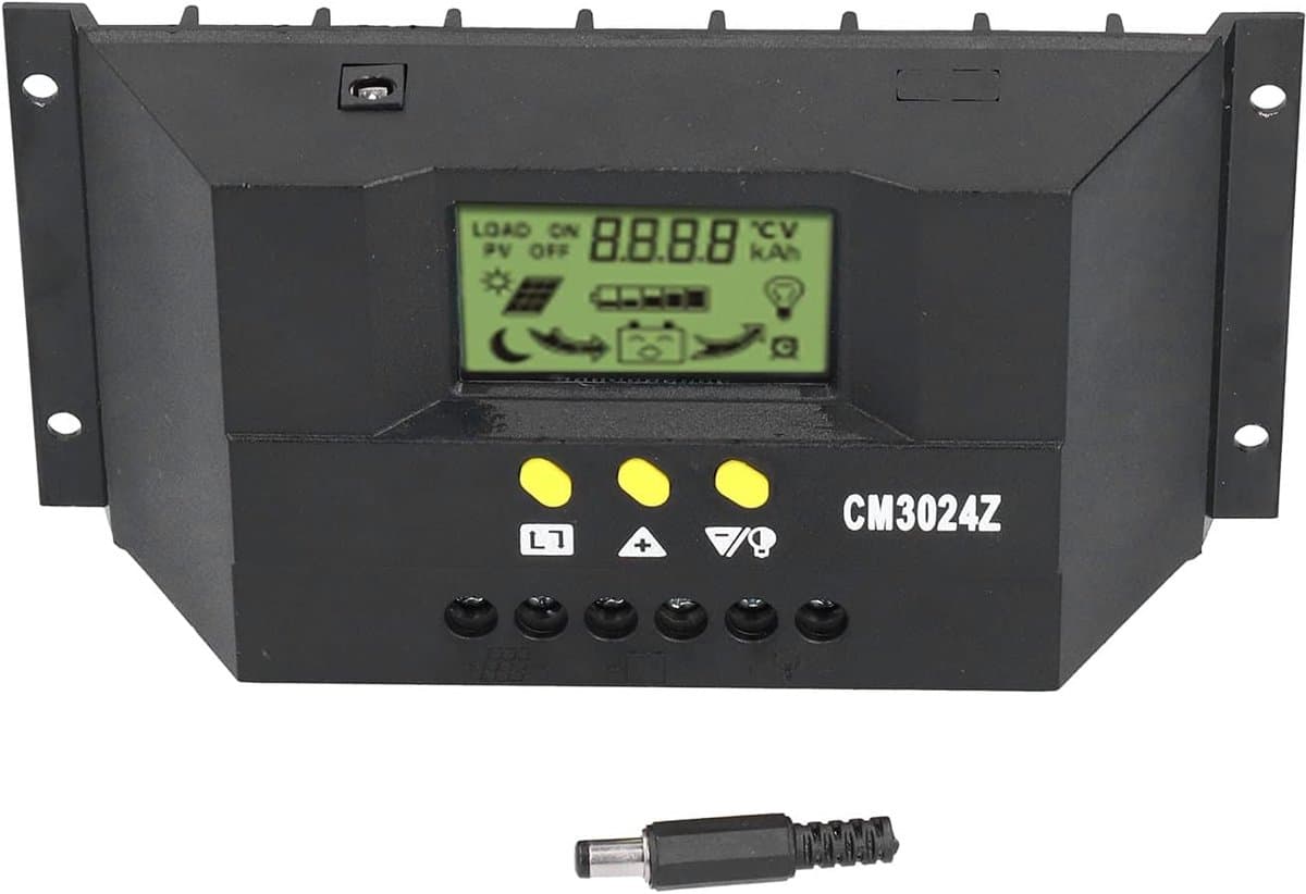 Intelligente PWM Zonnecontroller met LCD-scherm voor 12V en 24V Systemen