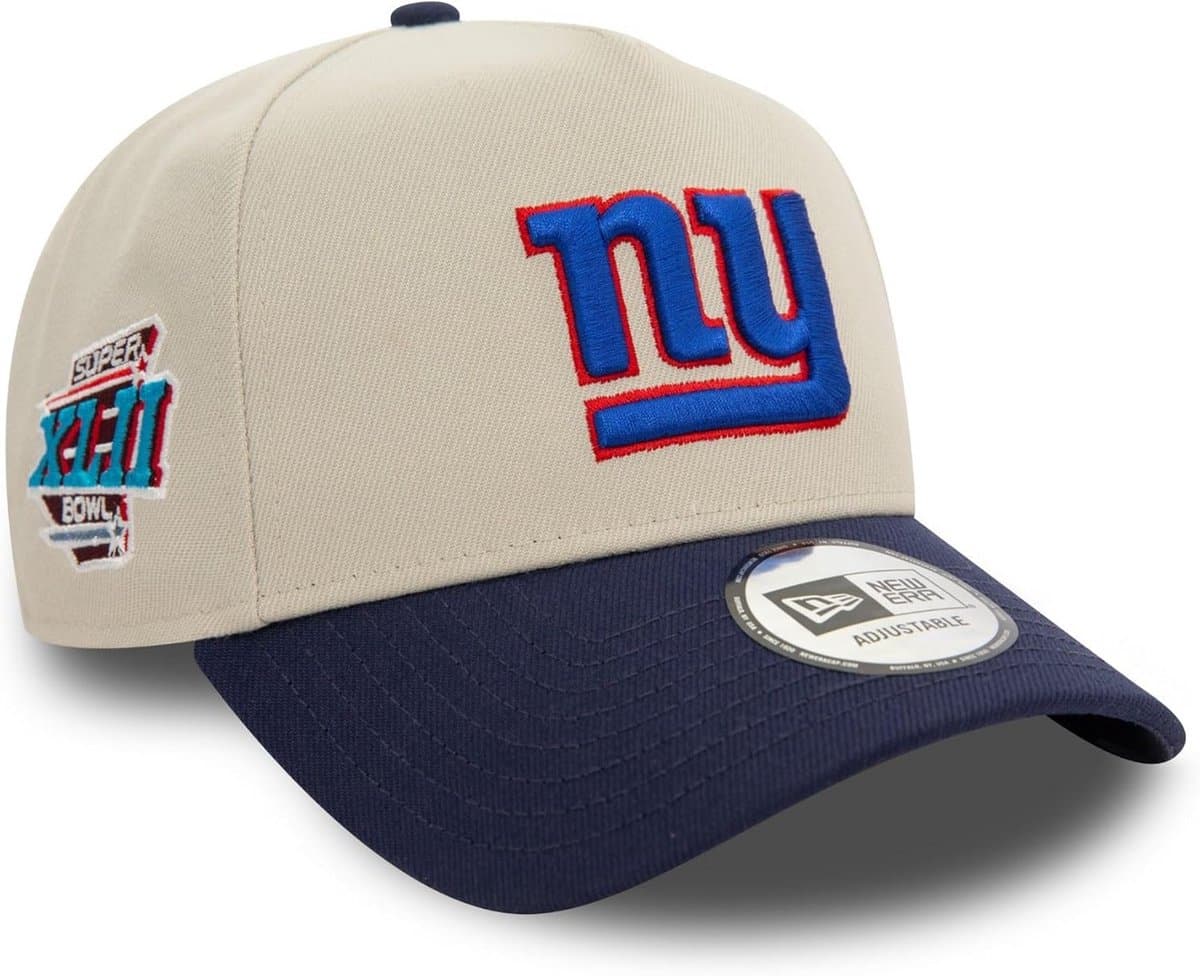Verstelbare Trucker Pet met Gebogen Vizier - American Football Team Logo Baseball Pet voor Heren en Dames