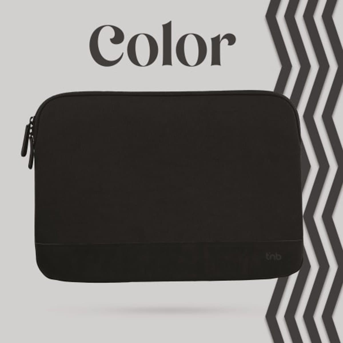 T'nB SLCOLOR14BK laptoptas 35,6 cm (14") Opbergmap/sleeve Zwart