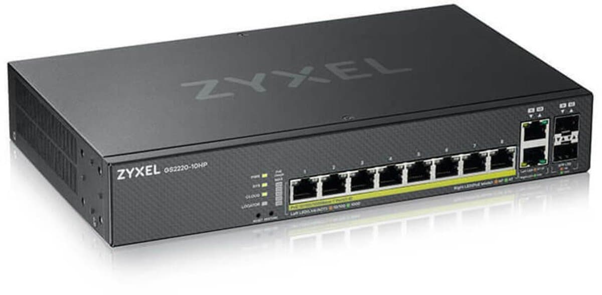 ZyXEL GS2210-8HP - Switch