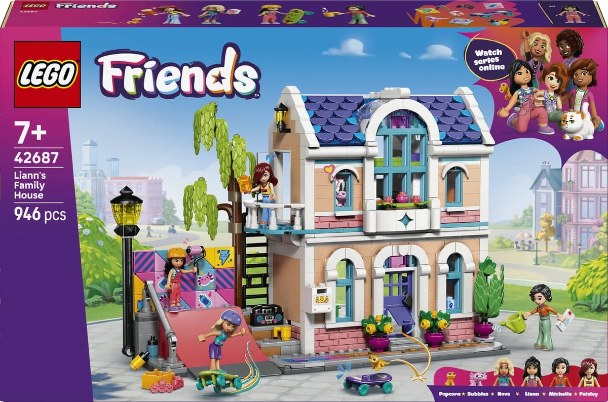 LEGO Friends 42687 Lianns huis