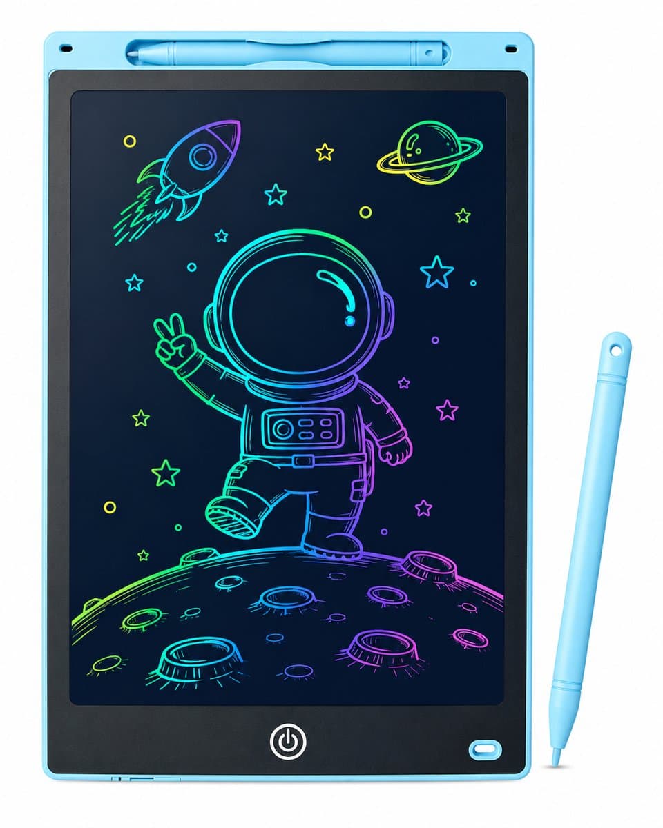 Tekentablet kinderen WBTT® - Tekenbord - LCD Tekentablet kinderen - Grafische tablet kinderen - Kindertablet Blauw