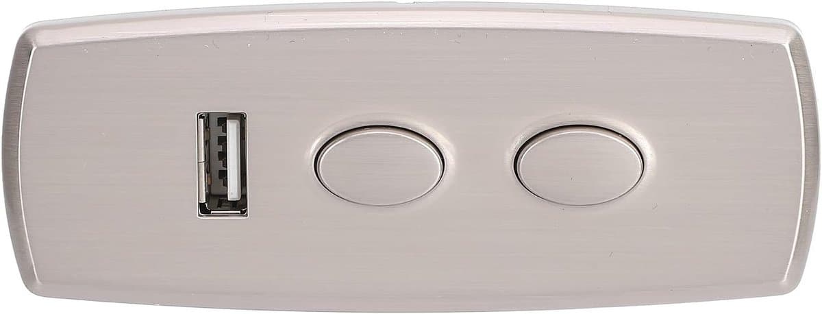 Schakelaar Controller - Fauteuil Afstandsbediening - Elektrisch Verstelbaar - Met USB Oplaadpoort - 5-pins Interface - Zwart