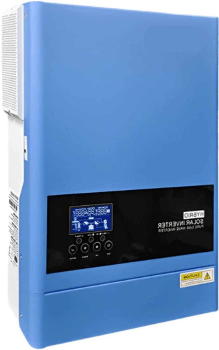 Zonne-omvormer – Solaromvormer – Inverter – Zonne-energie Omvormer – 6200W Vermogen – Mppt Laadregelaar – Wifi Monitoring - 48V - Met WIFI