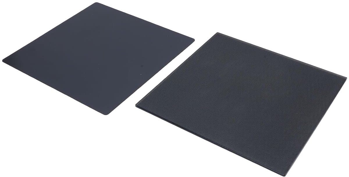Glazen Bouwplaat - 3D Printer Platform - 3D Printen - Microporeuze Coating - 257 Mm - Zwart