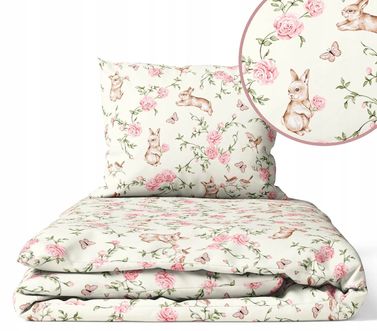 Kinderledikant Dekbedset 90x120cm - Katoen - Het hele jaar door