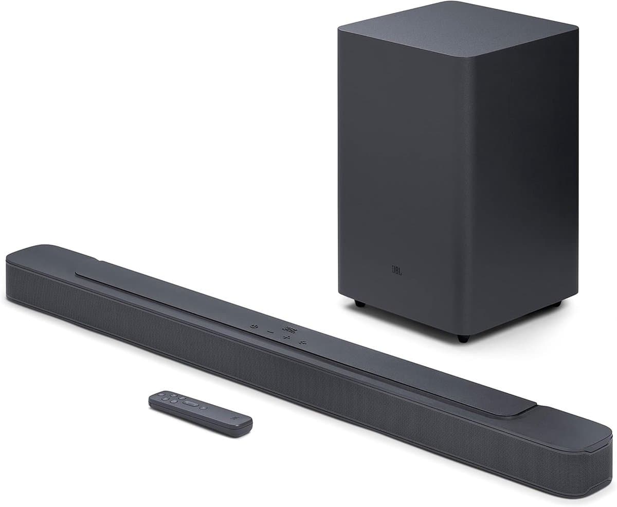 Soundbar 2.1 met Draadloze Subwoofer en Dolby Digital - Compact Geluidssysteem voor Thuis