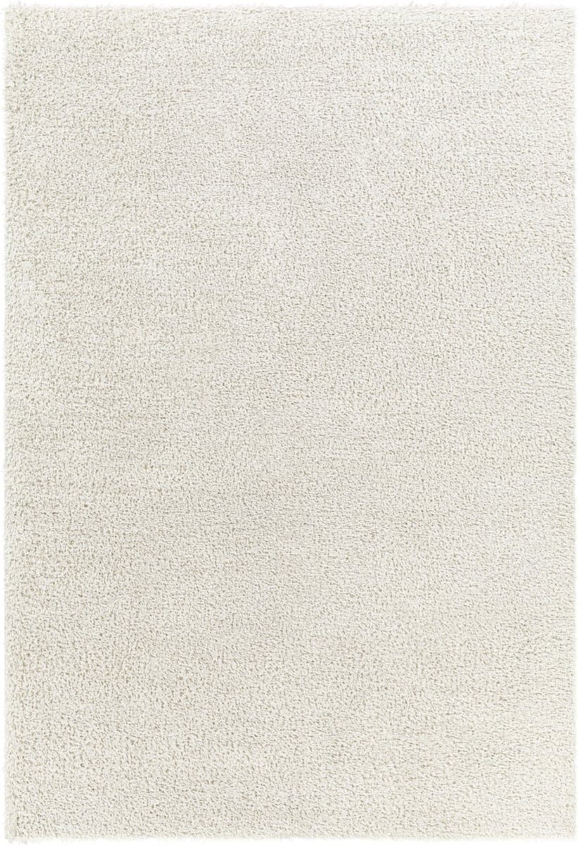 SURYA - CLAIRE Effen LichtBeige Zacht Hoogpolig Shaggy Tapijt