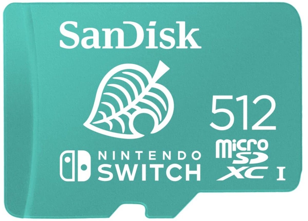 Sandisk MicroSDXC Extreme Gaming 512GB Animal Crossing (Nintendo Licensed)
