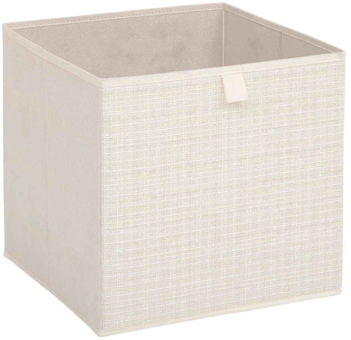 5five Tweed Opbergdoos - Beige, 31 x 31 cm