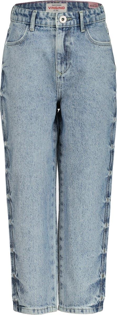 Vingino - Chiara stud- Meisjes- Relaxed fit jeans