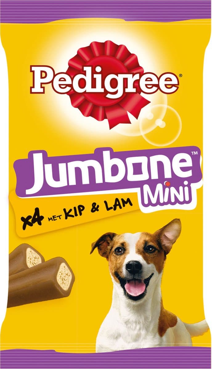 Pedigree hondenbot snack mini kip en lam 160 g