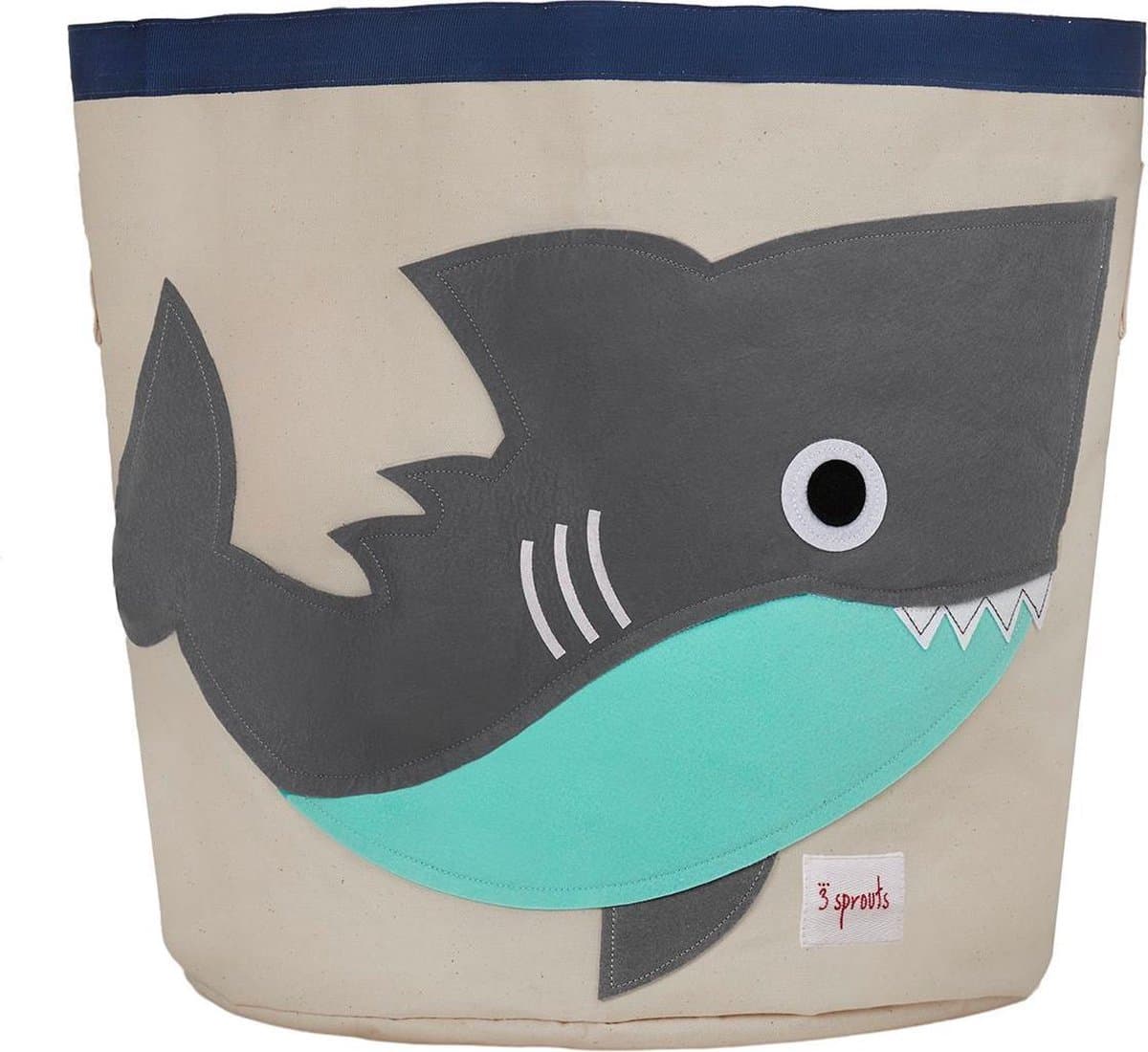 3 Sprouts - Storage Bin - Gray Shark /Furniture /Gray Shark