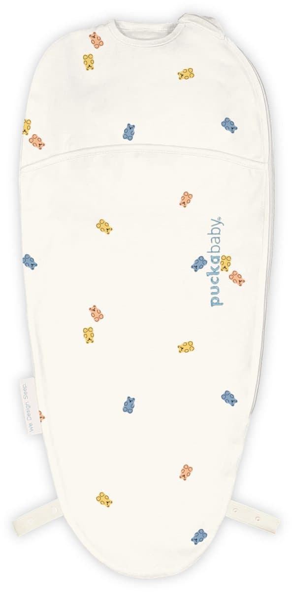 Puckababy Piep Inbakerslaapzakje baby (0-3m) - Gummy Bears - Katoen TOG 0.5