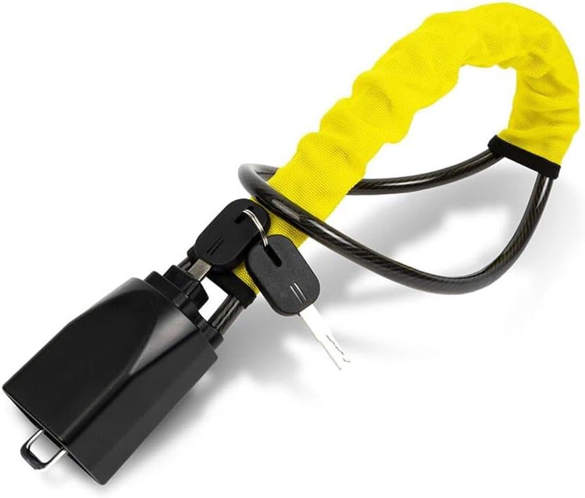 Autostuurslot - T-stang Wielslot - Voertuig Beveiligen - Dubbele Antidiefstal - 100 g - Felgekleurd