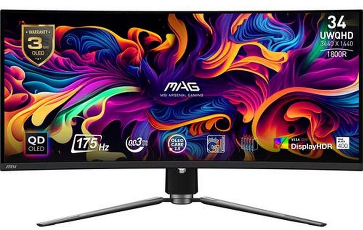 MSI MAG 341CQP QD-OLED
