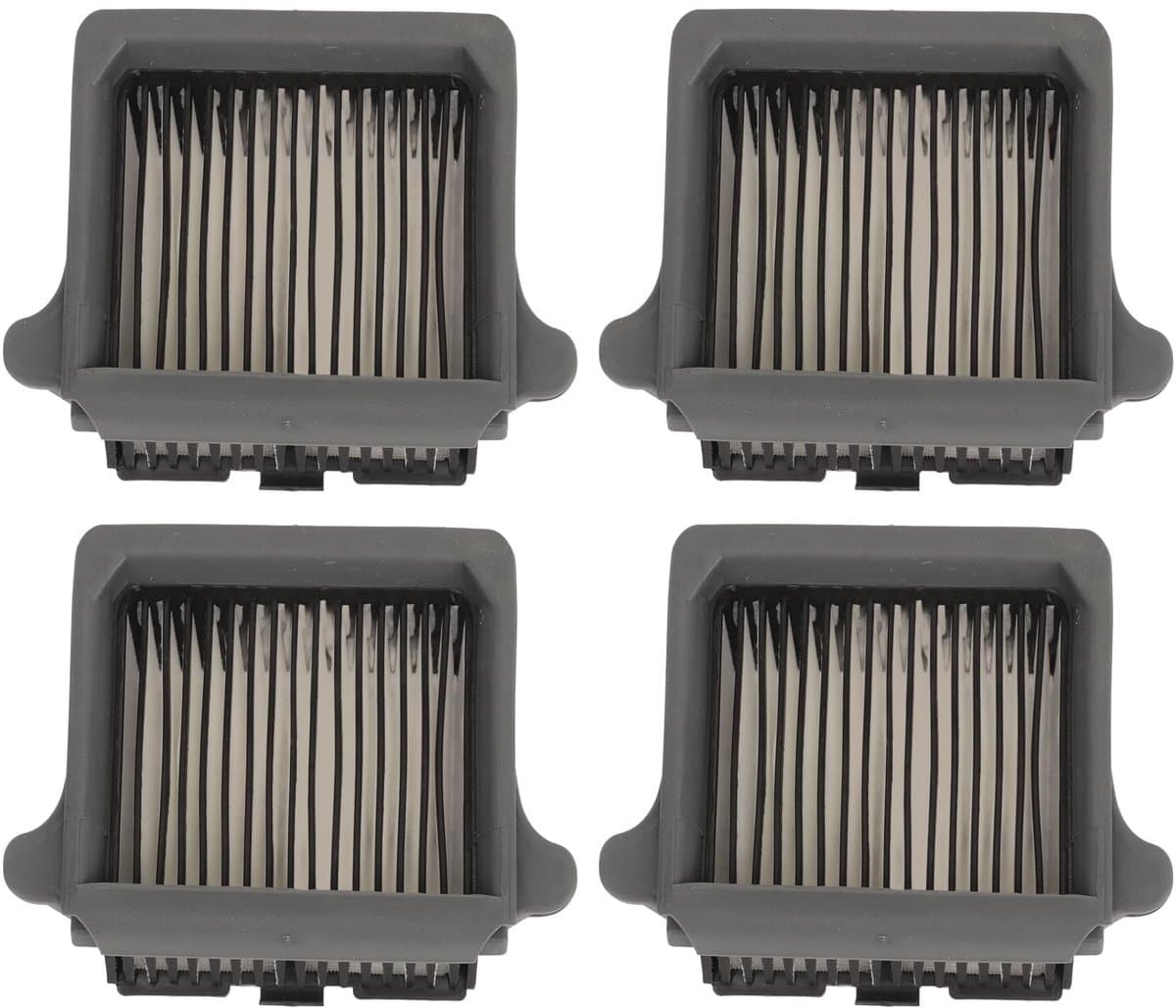 Dailygoods - 4 Stuks Herbruikbare Stofzuigerfilters voor Stoomreiniger