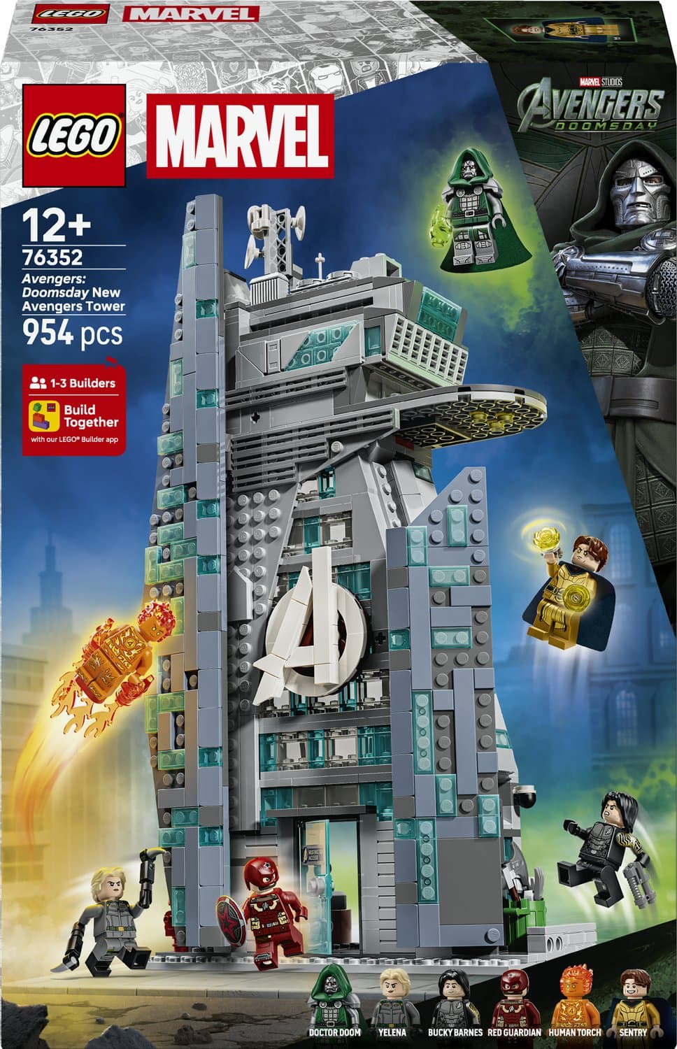 LEGO Marvel Avengers: Doomsday nieuwe Avengers toren 76352