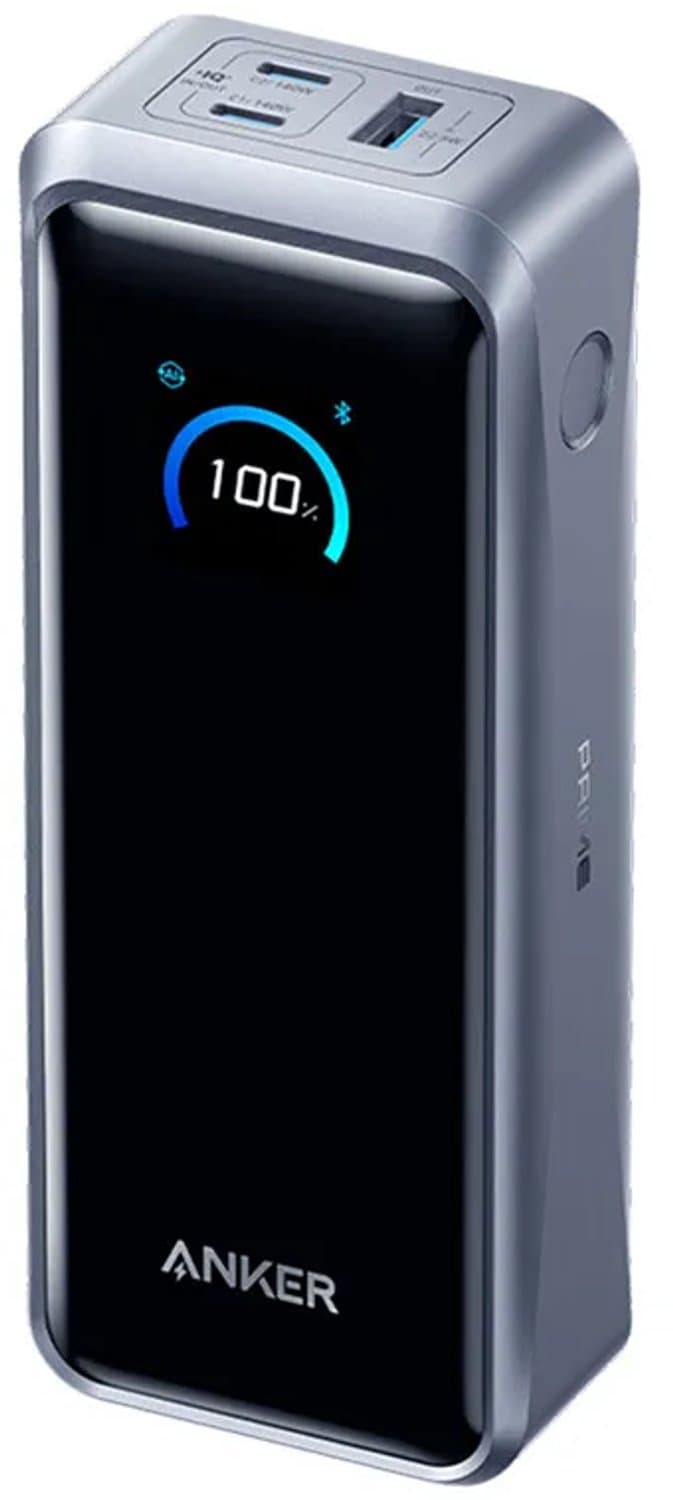 Anker Prime Powerbank 26.750 mAh met Snelladen Zwart