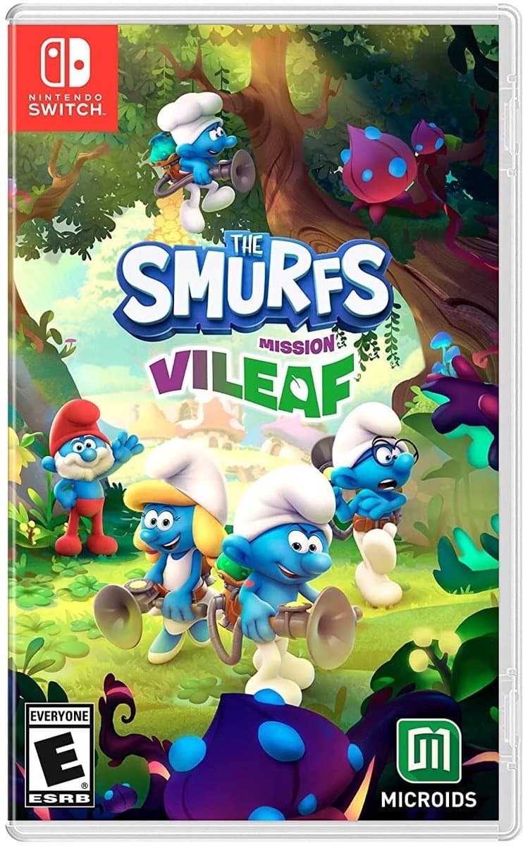 Dailygoods- Videogame Standard Edition - Smurfen - Nintendo Switch - Avonturenspel - Actiespel - Geschikt voor kinderen - Spel