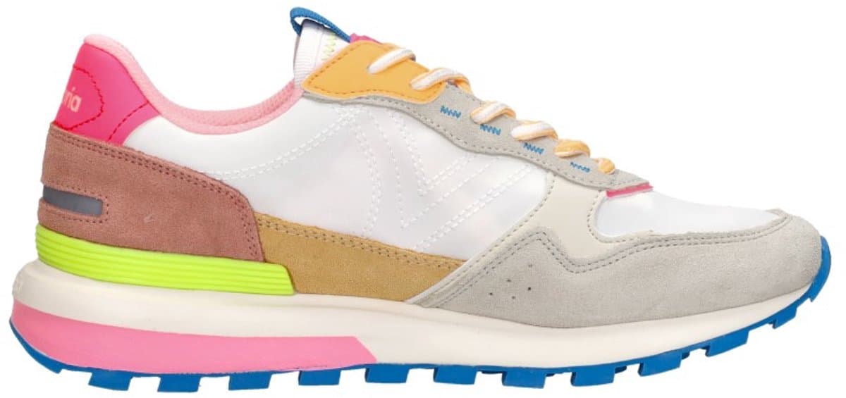 Victoria Luna Nylon & Serraje Veelkleurige Sneakers - Streetwear - Vrouwen