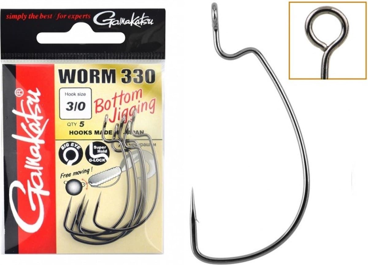 Gamakatsu - Haken Worm 330 Bottom Jigging - Gamakatsu