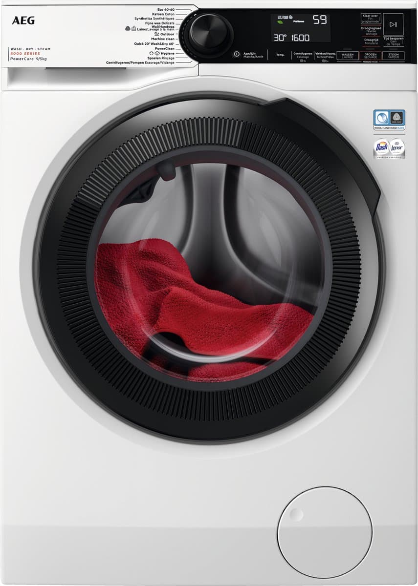 AEG LWR85R966 PowerCare - 9/5 kg