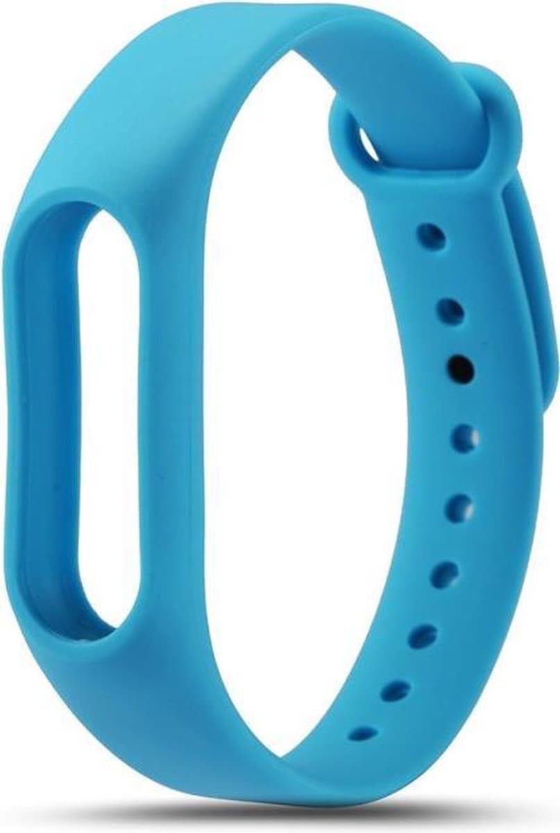 NedRo Siliconen bandje - Xiaomi Mi Band 2 - Licht blauw
