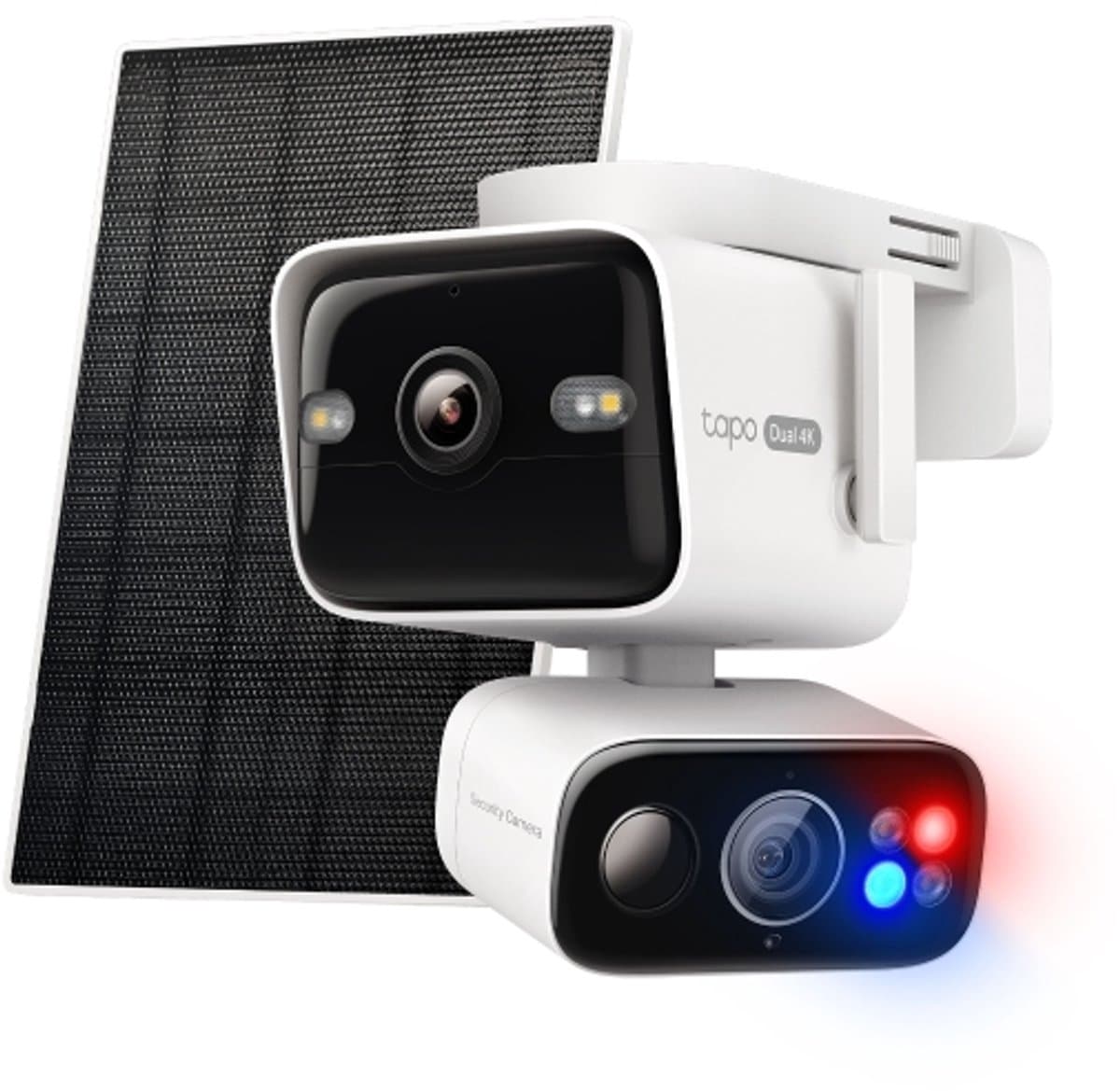 Tapo C675D KIT - Solar-Powered Dual-Lens Pan/Tilt Security Camera Kit