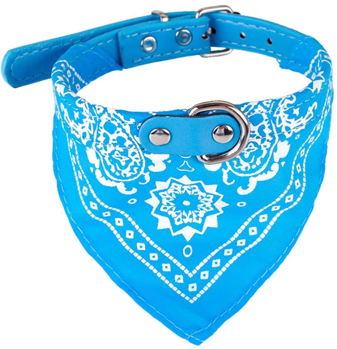 Hondenhalsband met bandana Groen, M