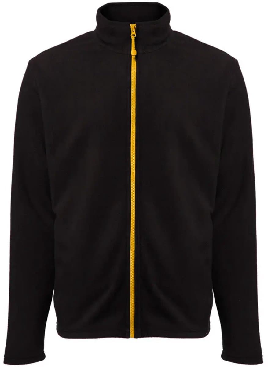 Fleece met rits Black & Match Grizzly
