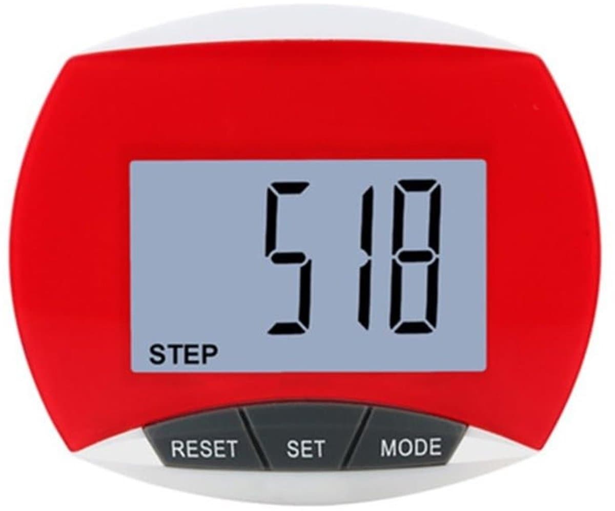 Dailygoods- Stappenteller 3D - Digitaal - Draagbaar - Calorieënteller - Voor Mannen/Vrouwen/Kinderen - Monitor - Activity Tracker