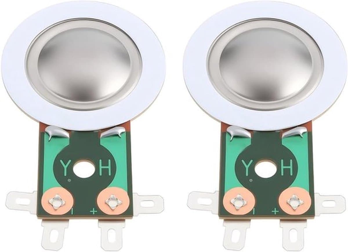 [Hoofdwoord] - [Keyword 1] - [Keyword 2] - Compatibel met [Merk] - [Extra zoekwoord] - Hoge kwaliteit - [Kleur of formaat] - Nederlandse versie - Voor Thump 15A - Geschikt voor SRM450 V3 - Twee stuks - Membraan van luidsprekers 8 Ohm.