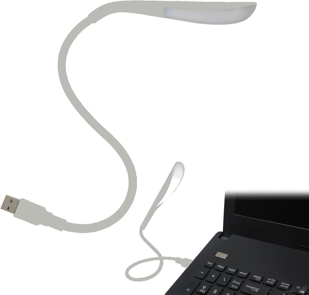 Dimbare USB LED Leeslamp voor Laptop en Computer - Flexibele Verlichting voor Thuis en Kantoor