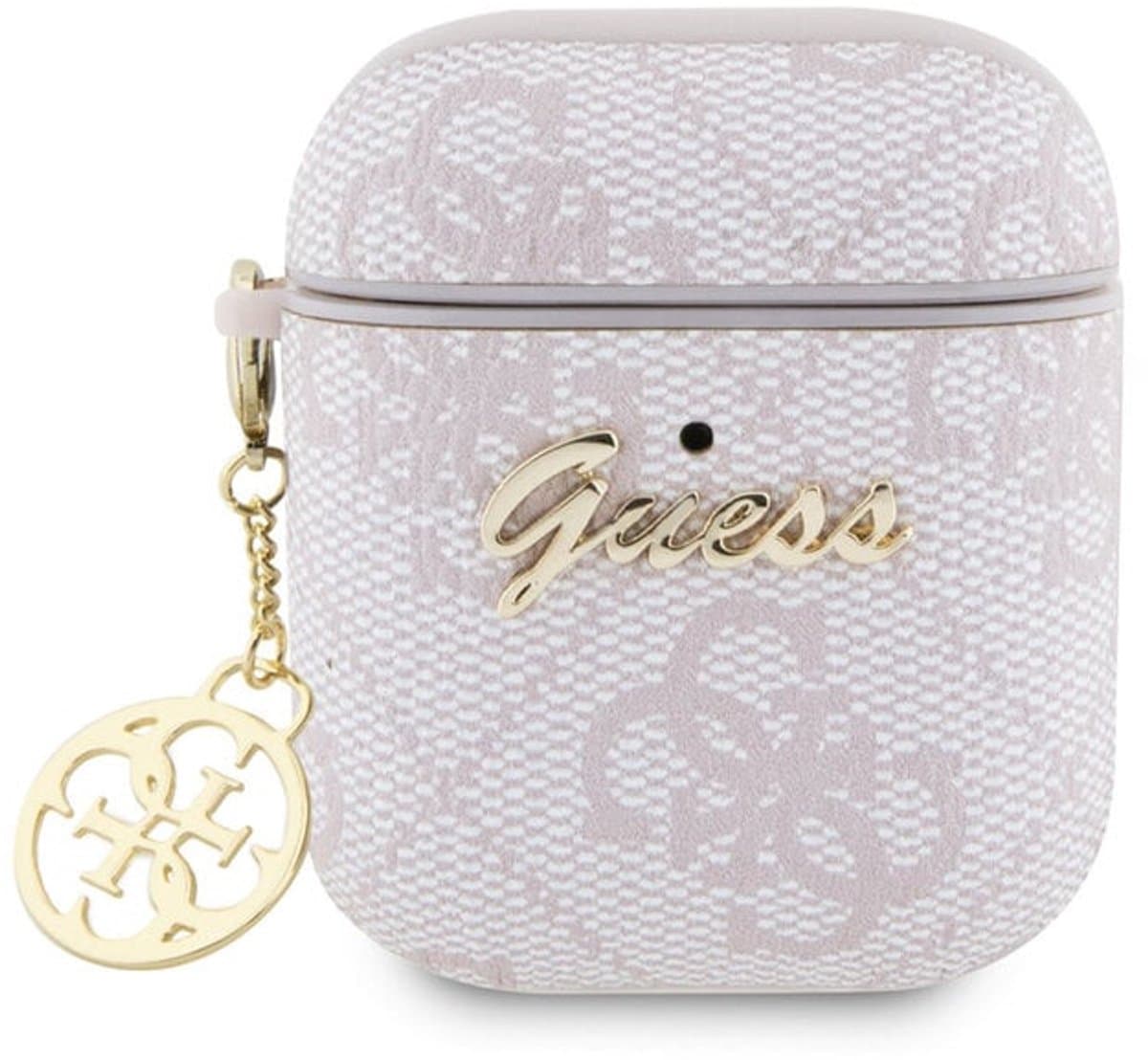 GUESS funda CHARM PU 4G Airpods 1/2 ROSA